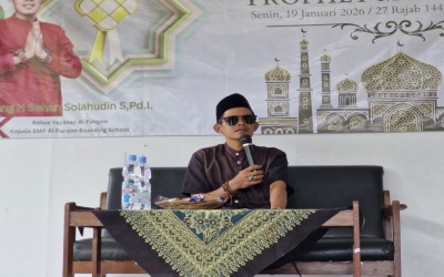 OSIS SMP dan MA Al-Furqon Gelar Peringatan Isra Mikraj Nabi Muhammad SAW